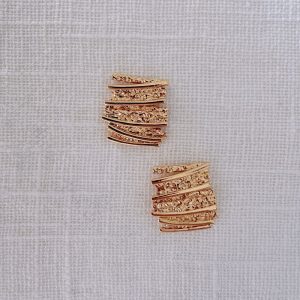 Satin Hammer Earrings